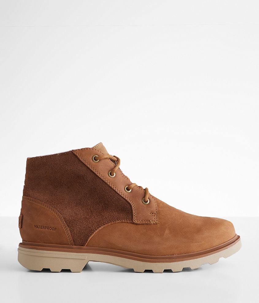 Sorel Carson™ Leather Chukka Boot - Men's Shoes in Elk Oatmeal | Buckle