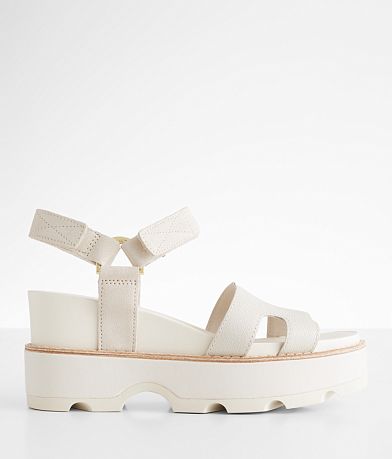 Sorel Joanie™ IV Wedge Leather Sandal front view
