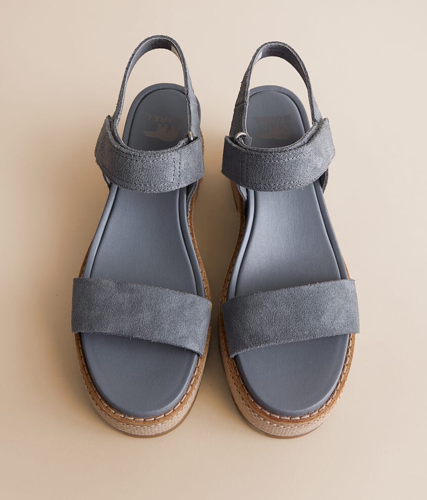 Joanie IV Wedge Leather Sandal