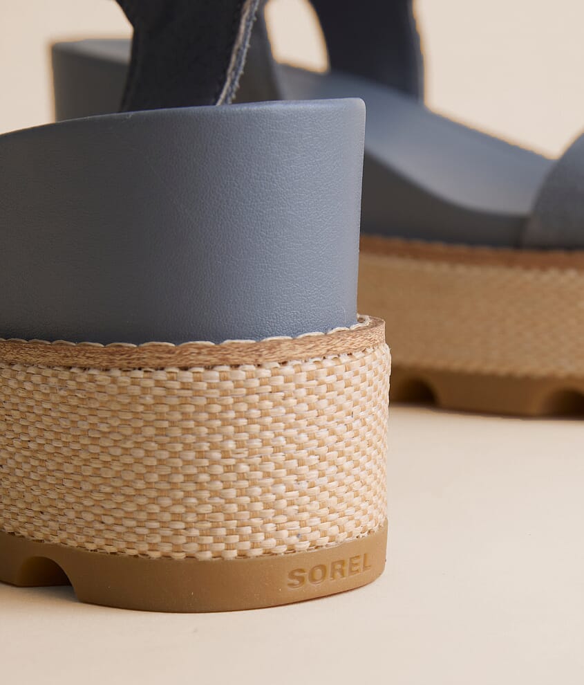 Joanie IV Wedge Leather Sandal