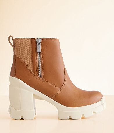 Sorel Caribou™ Leather X Chelsea Ankle Boot front view