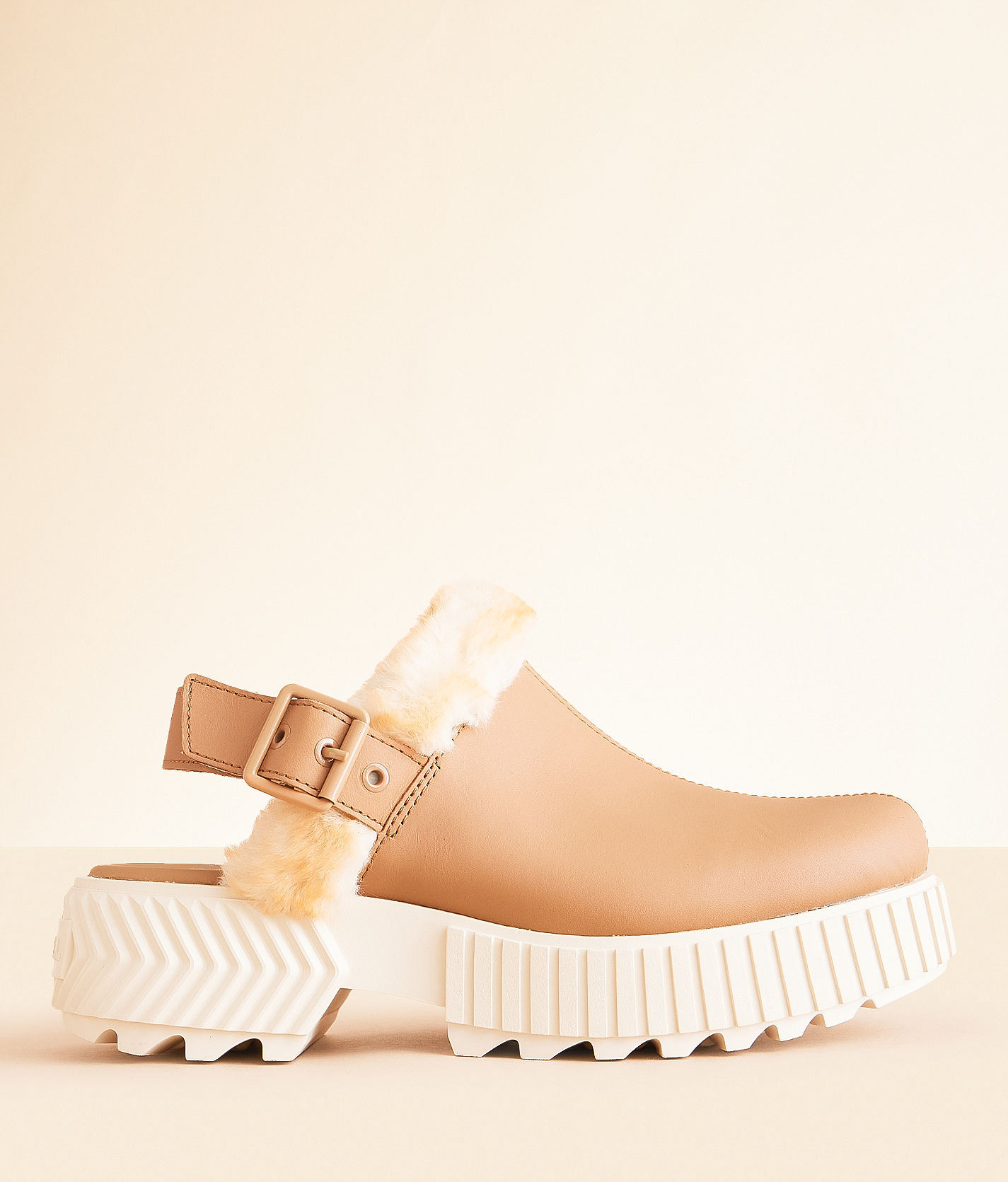 Sorel ONA Ave™ Leather Mule - Women's Shoes in Tawny Buff