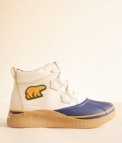 Sorel Out N About™ IV Varsity Leather Ankle Boot front view