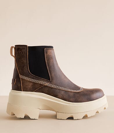 Sorel Joan Leather Chelsea Boot front view