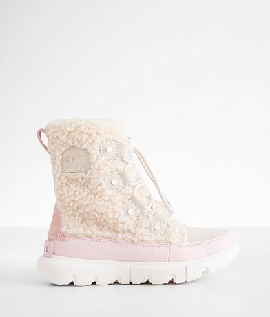 Sorel Girls - Explorer™ Leather Boot front view