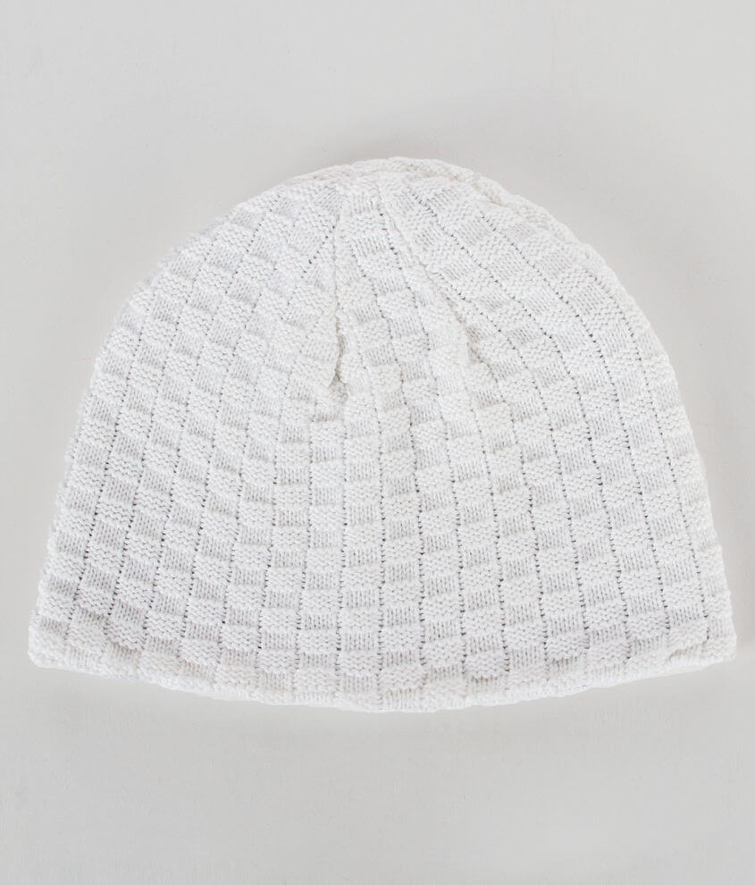 BKE Waffle Knit Reversible Beanie front view