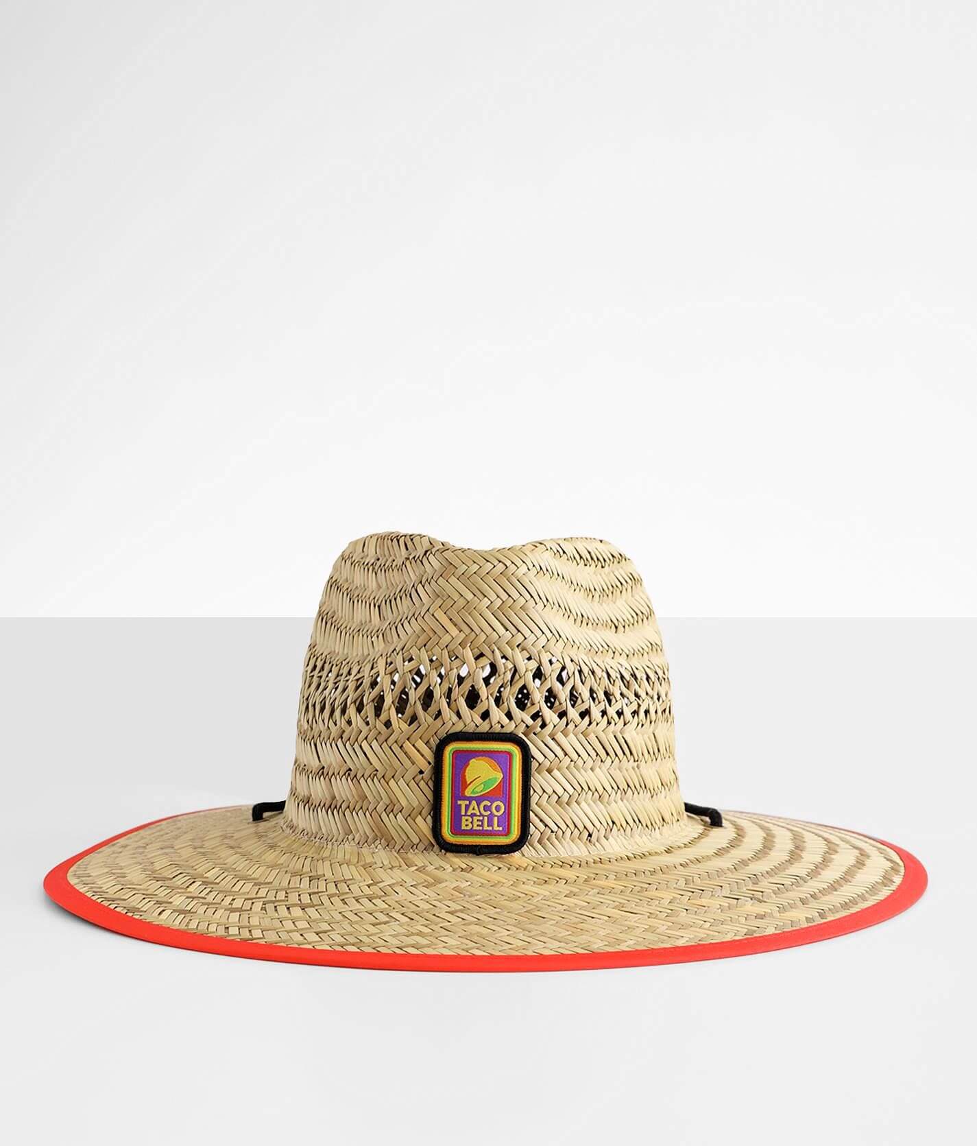 One Size Natural Concept One Taco Bell Straw Lifeguard Hat