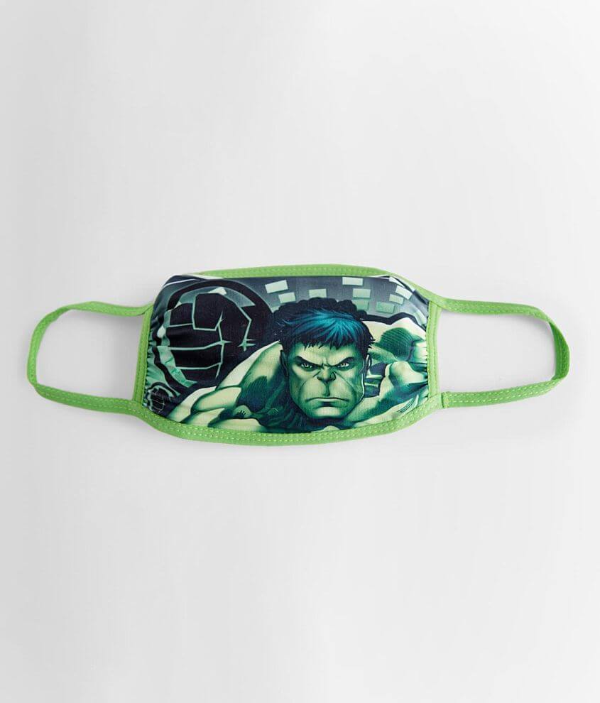 Boys - Marvel Hulk Face Mask front view