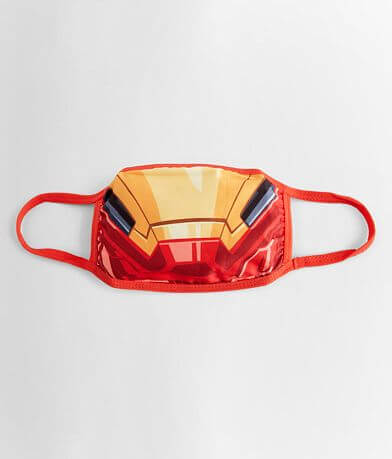  Boys - Marvel Iron Man Face Mask front view