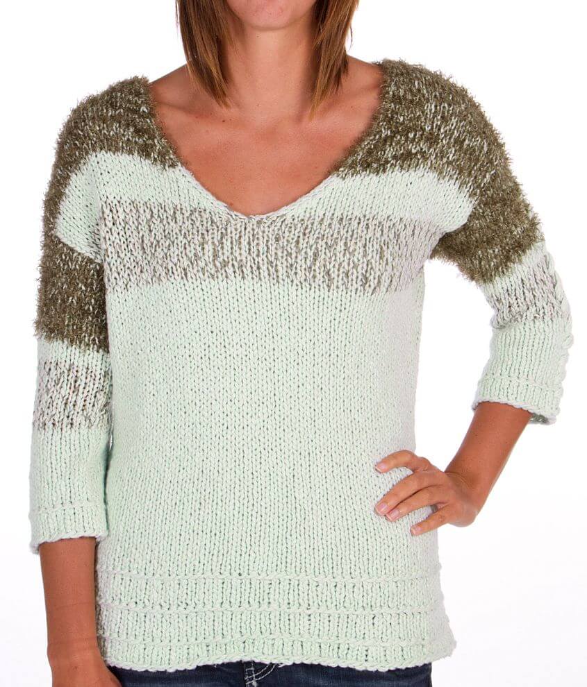 BKE V-Neck Sweater front view