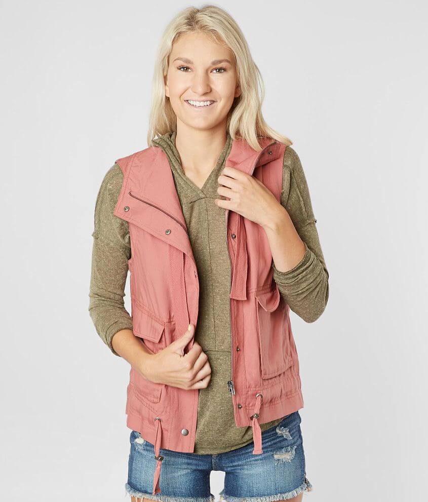 BKE Canvas Vest - Women's Coats/Jackets in Withered Rose | Buckle