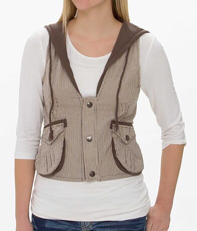 BKE Pinstripe Cropped Vest MISC_DETAIL_2