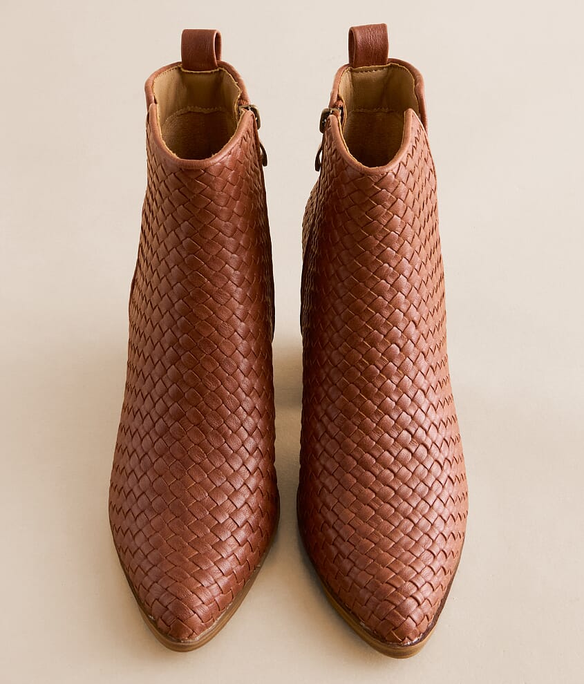 Come & Get It Woven Ankle Boot