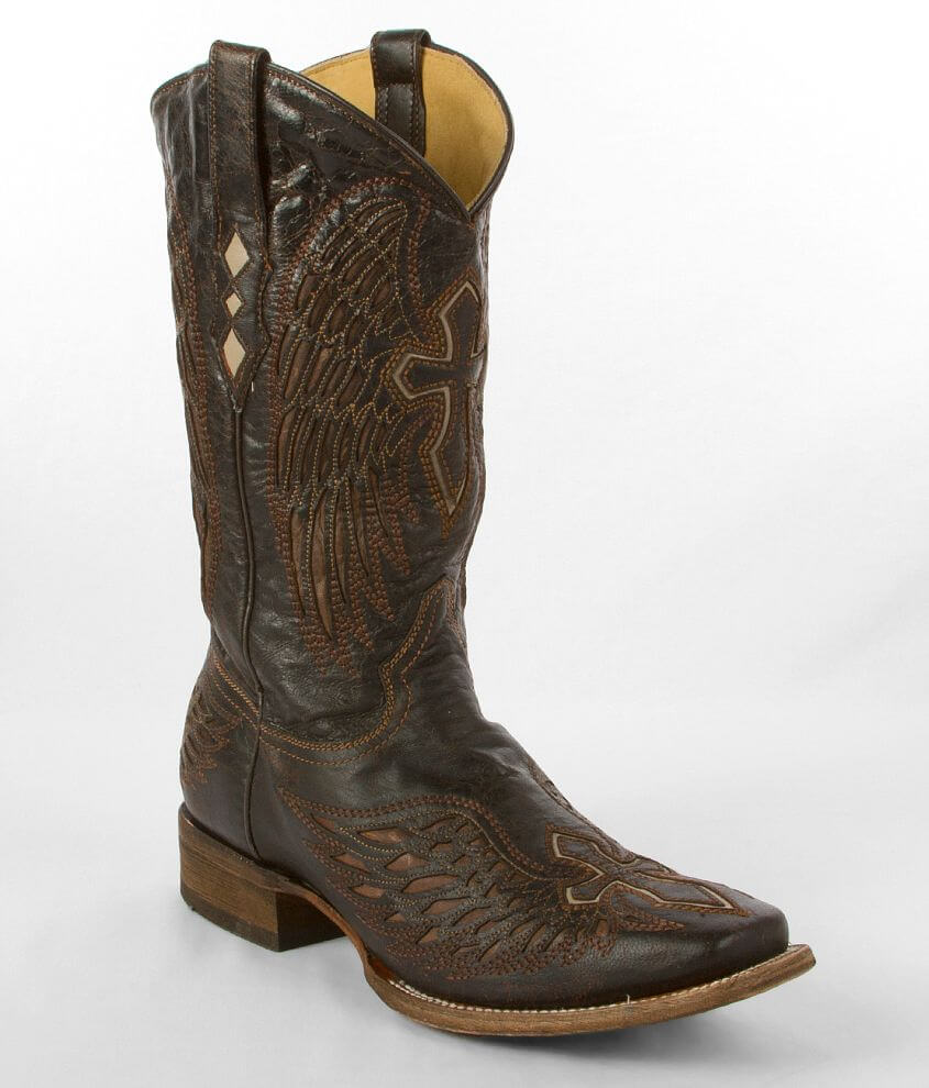 Corral Wing Cross Cowboy Boot front view