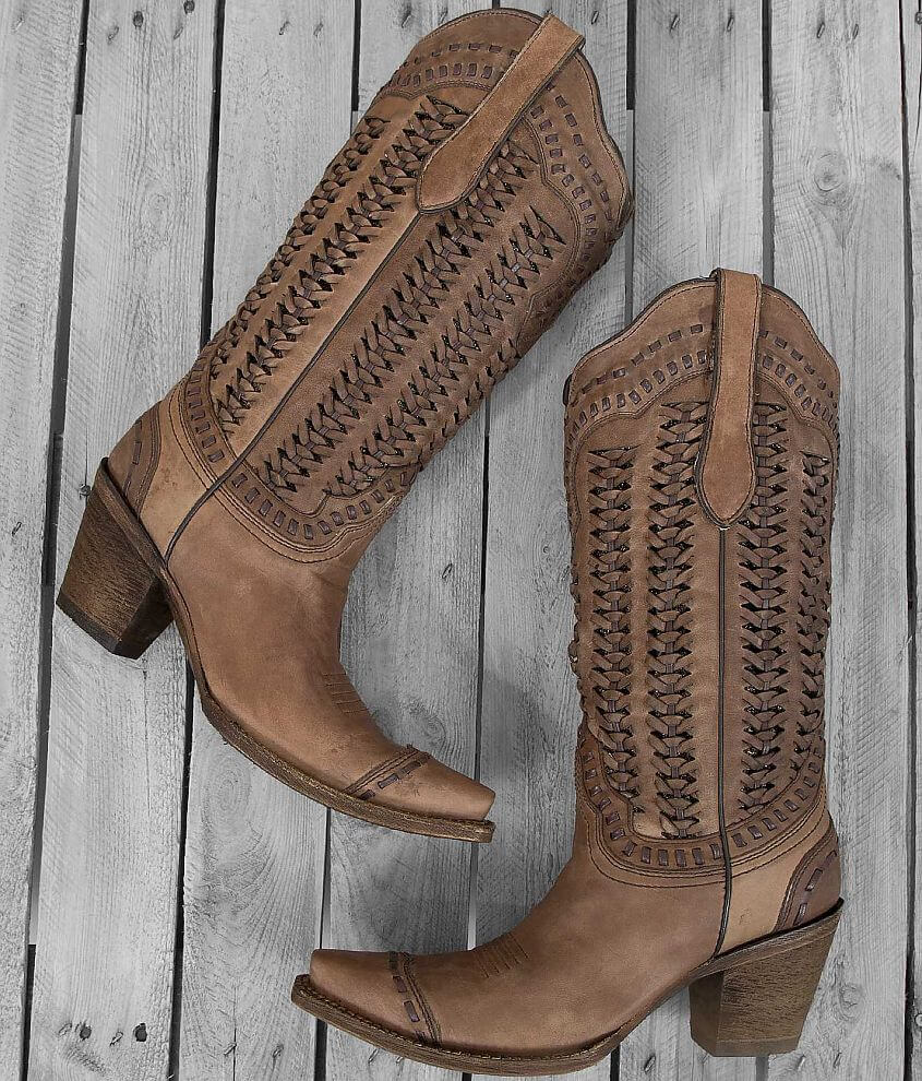 cowboy boot sand colored women's boots