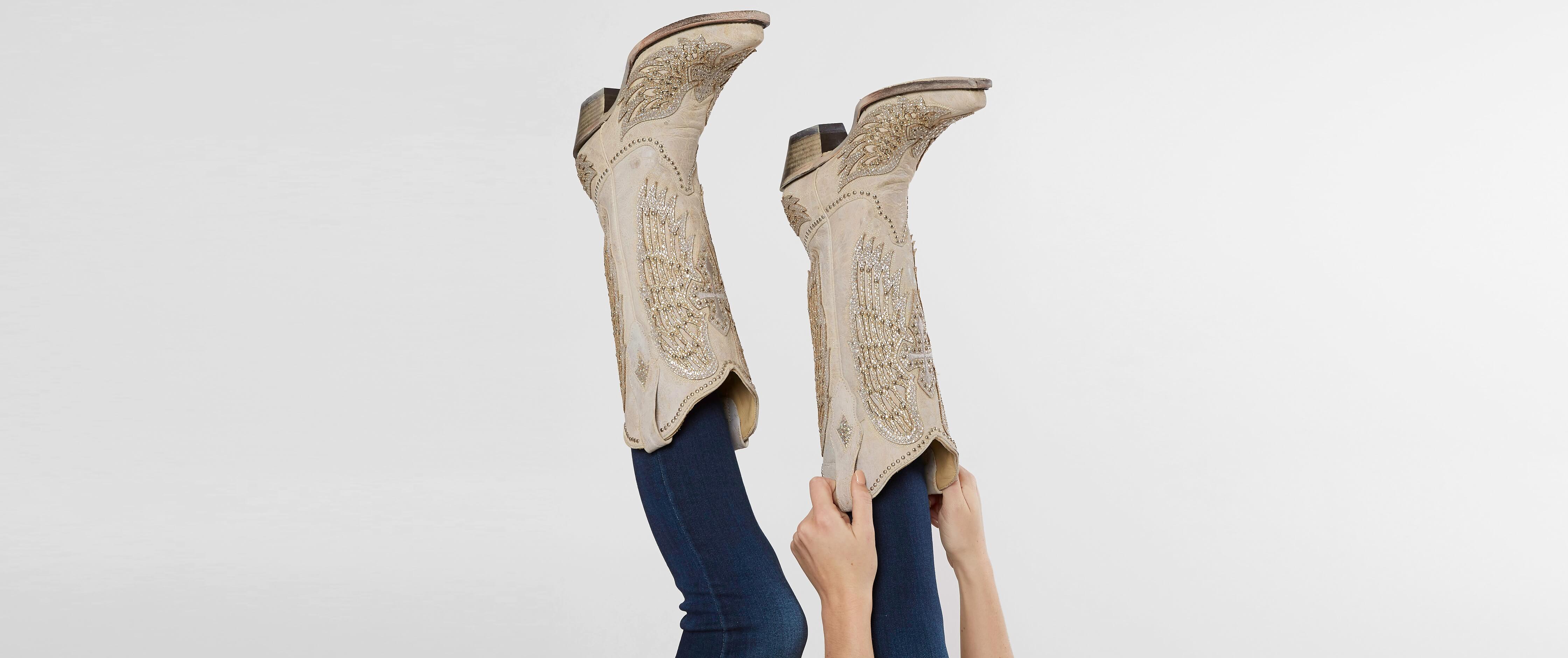 Corral Glitter Leather Western Boot