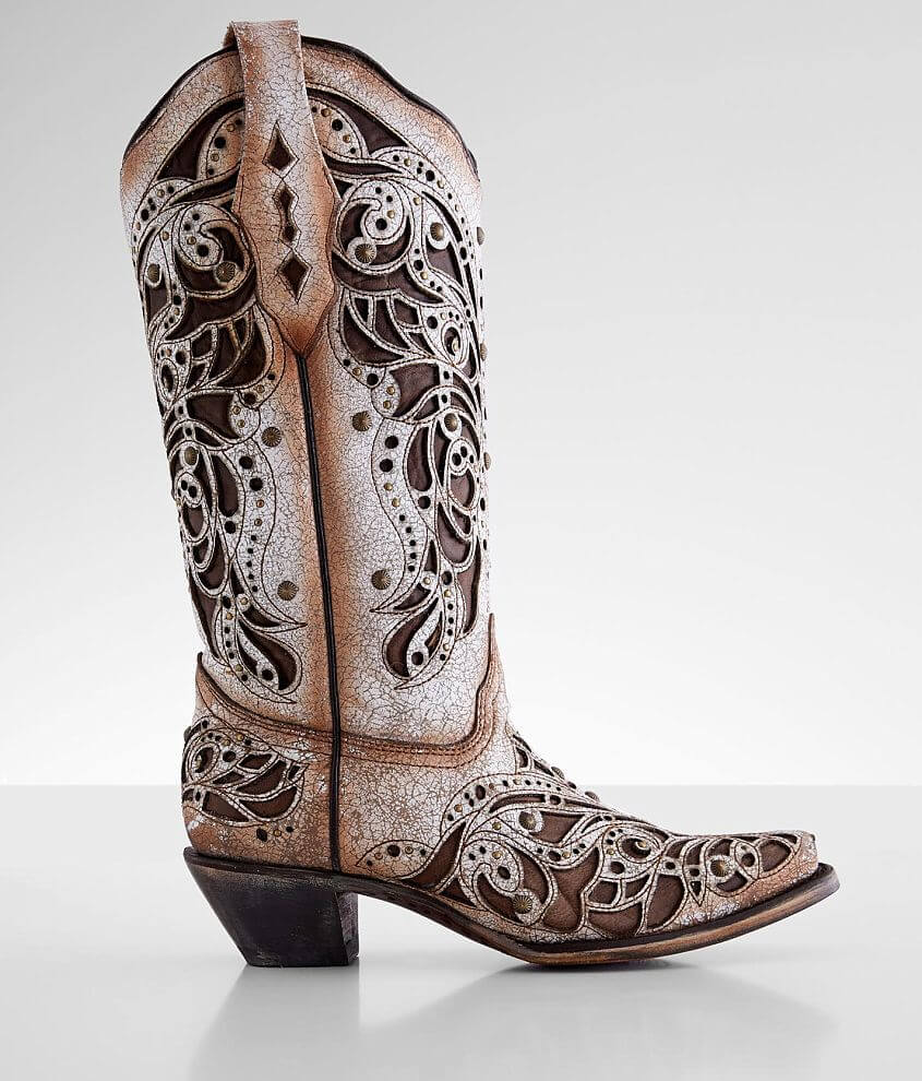 Corral Leather Western Boot front view