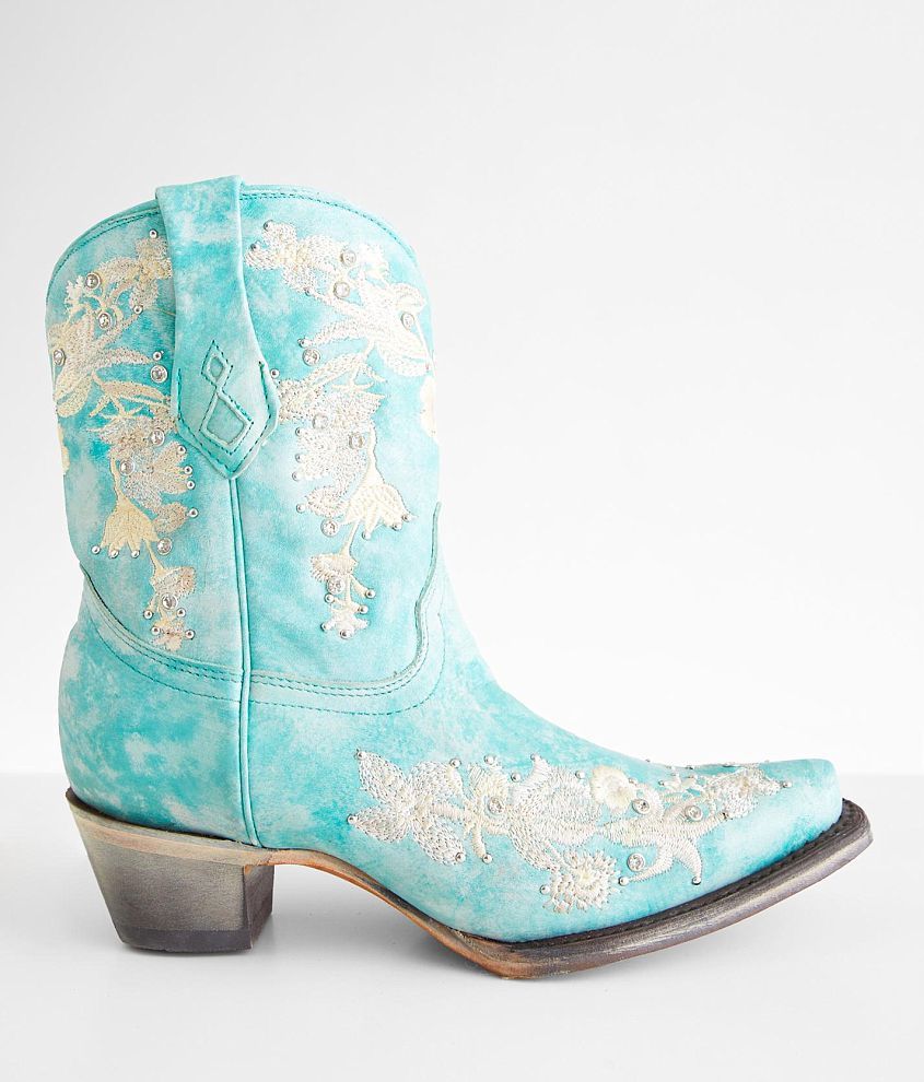 Corral Rhinestone Embellished Leather Western Boot front view
