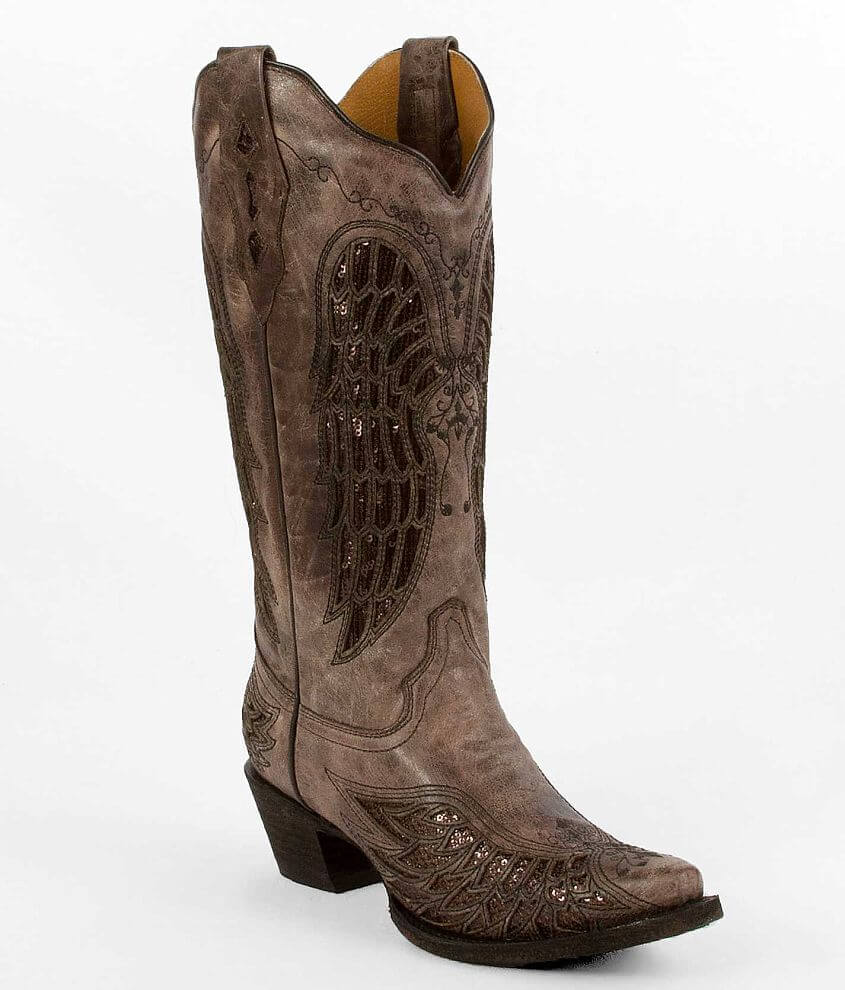 Corral Wing Cowboy Boot front view