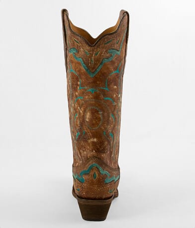 Corral Distressed Cowboy Boot misc detail 2 view