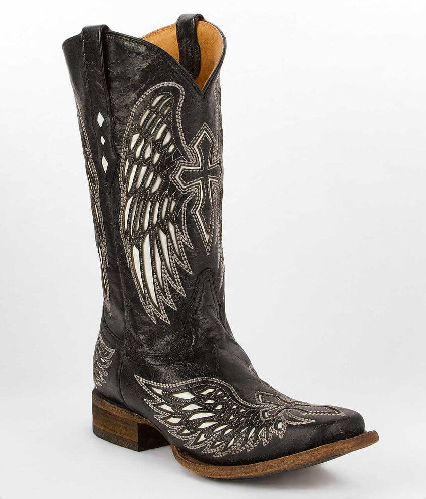 Corral Wing Cross Cowboy Boot front view