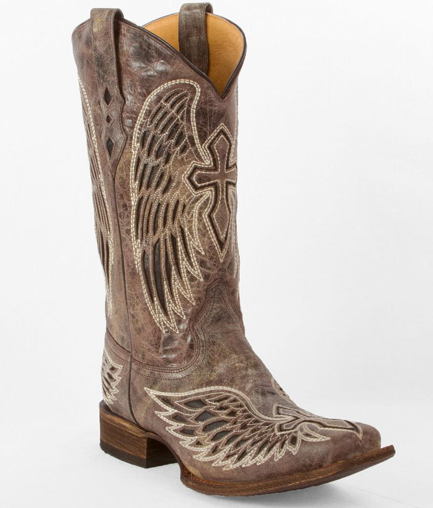 Corral Wing Cross Cowboy Boot front view
