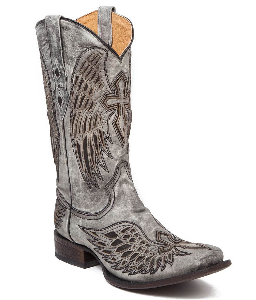 Corral Trevor Smoke Cowboy Boot front view