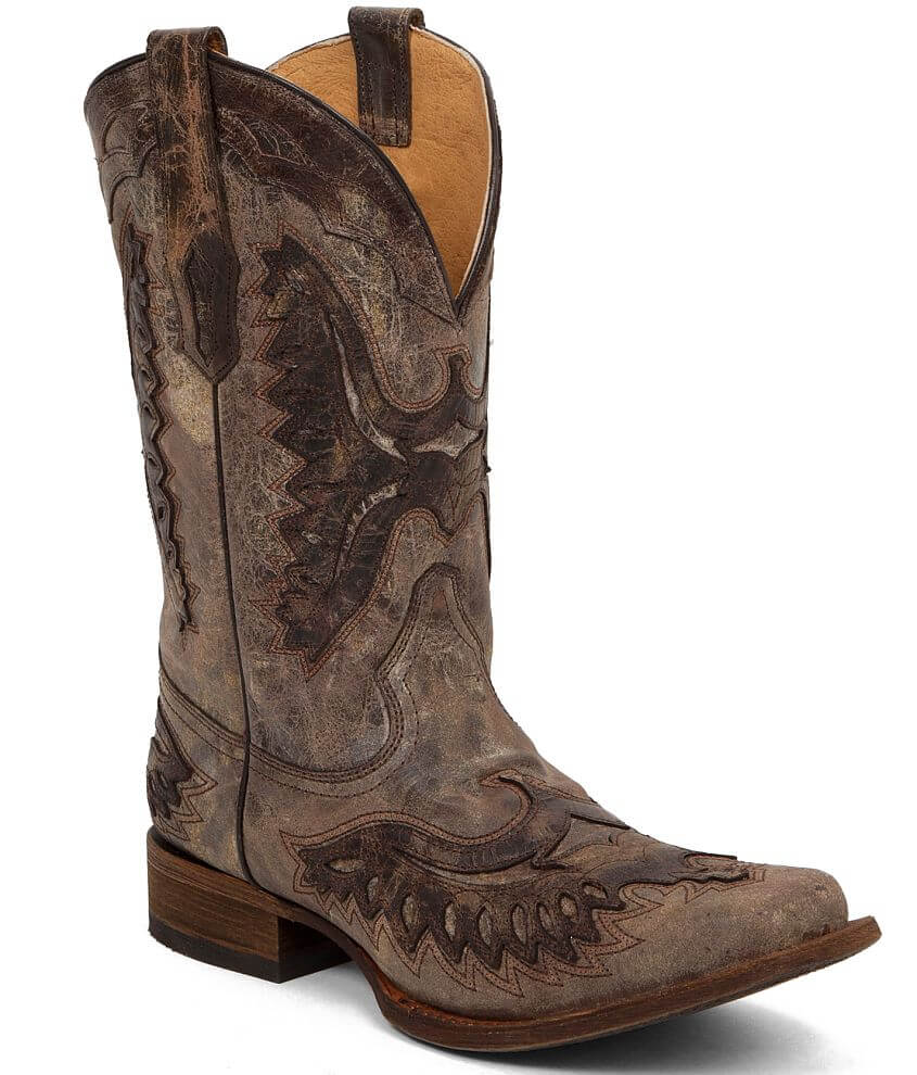 Corral Cayson Eagle Cowboy Boot front view