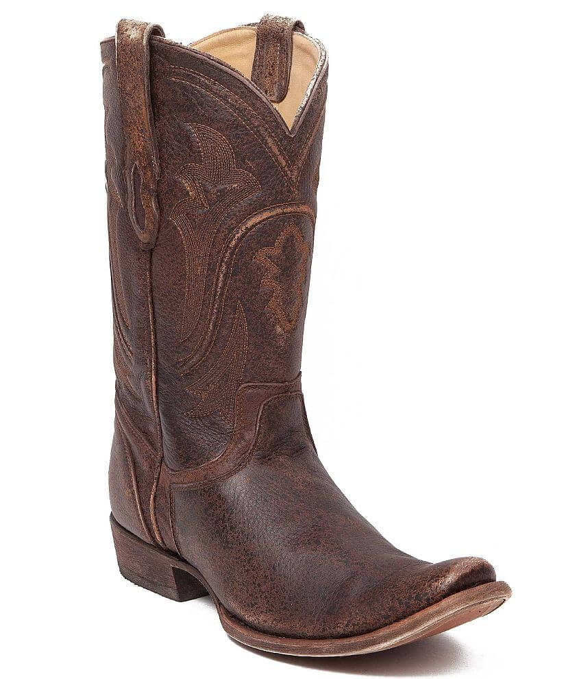 Corral Chocolate Deer Cowboy Boot front view