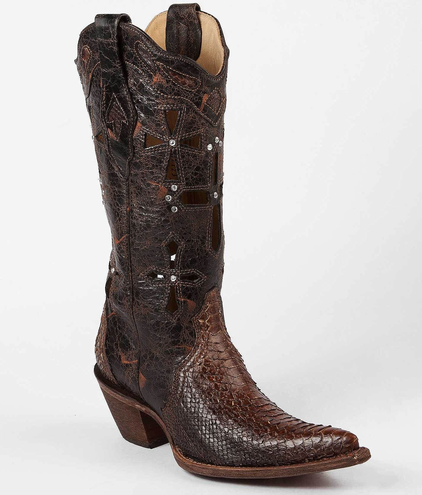 Corral hotsell boots python