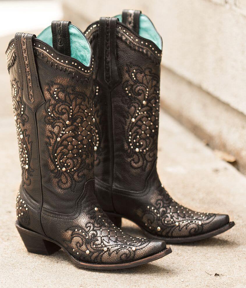 Studded Cowboy Boot