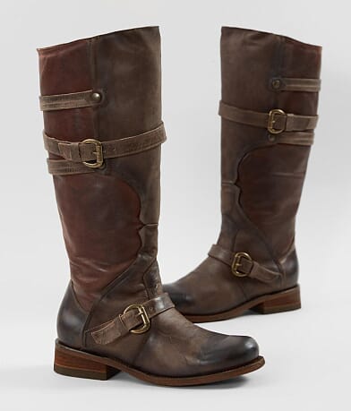 Corral Contrast Leather Riding Boot misc detail 1 view