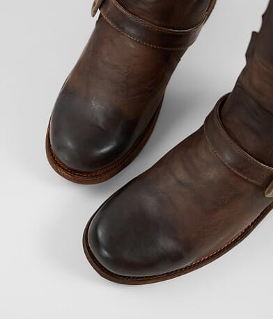 Corral Contrast Leather Riding Boot misc detail 3 view