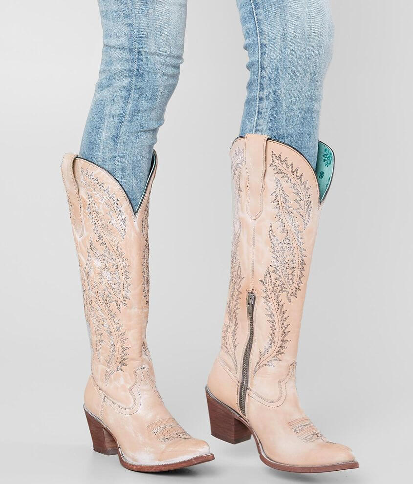 Corral Embroidered Leather Western Boot front view