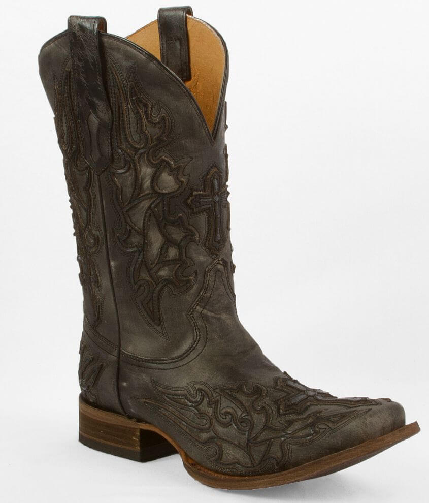 Corral Cross Cowboy Boot front view