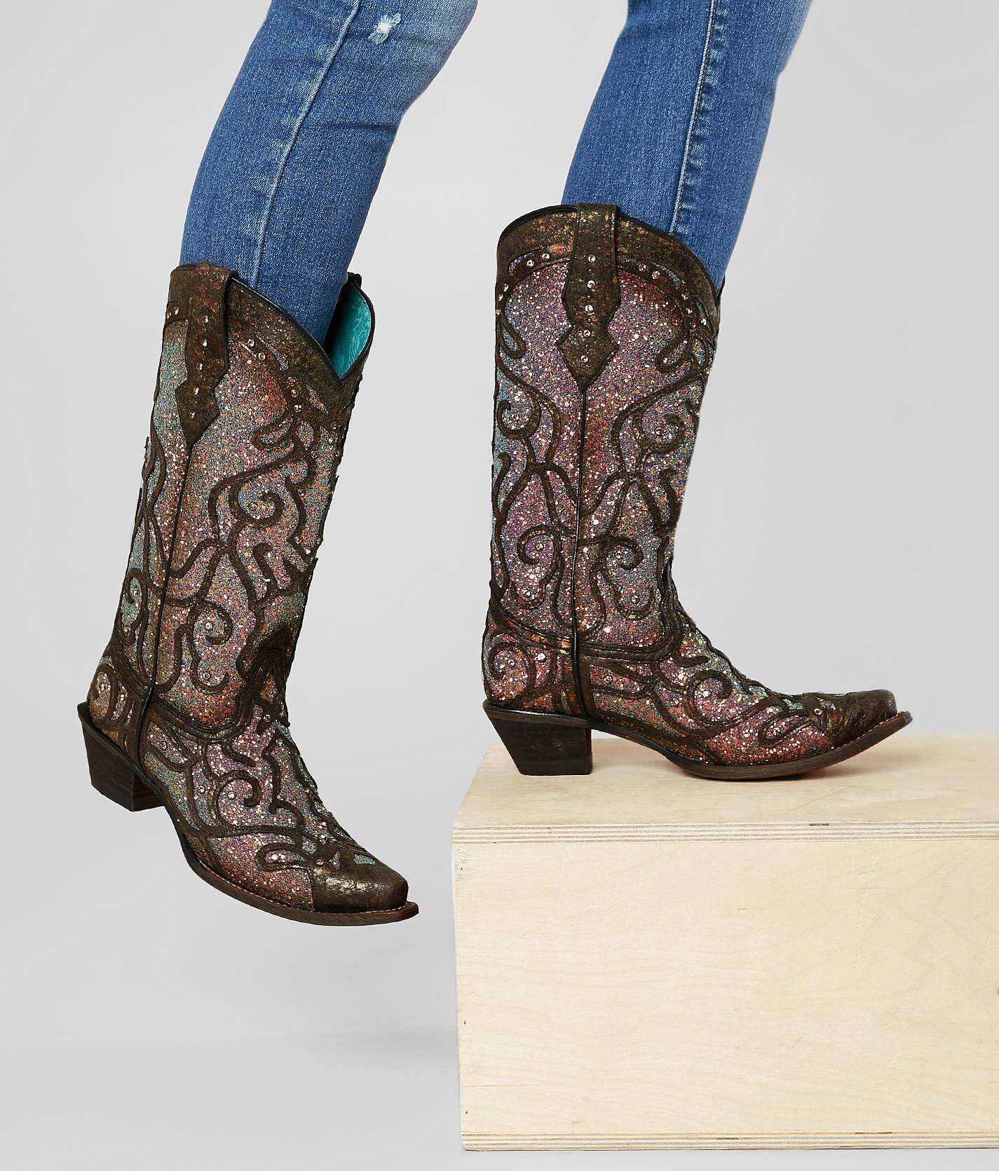 buckle western boots