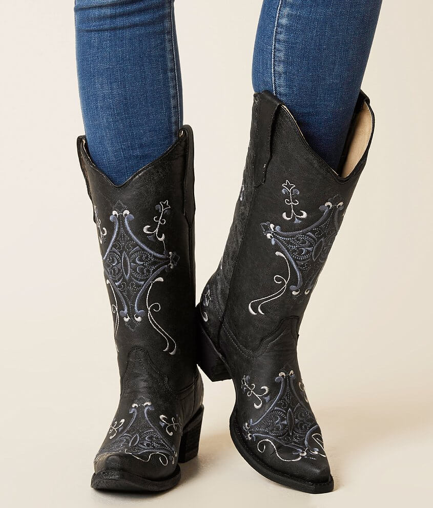 Circle G by Corral Embroidered Cowboy Boot front view