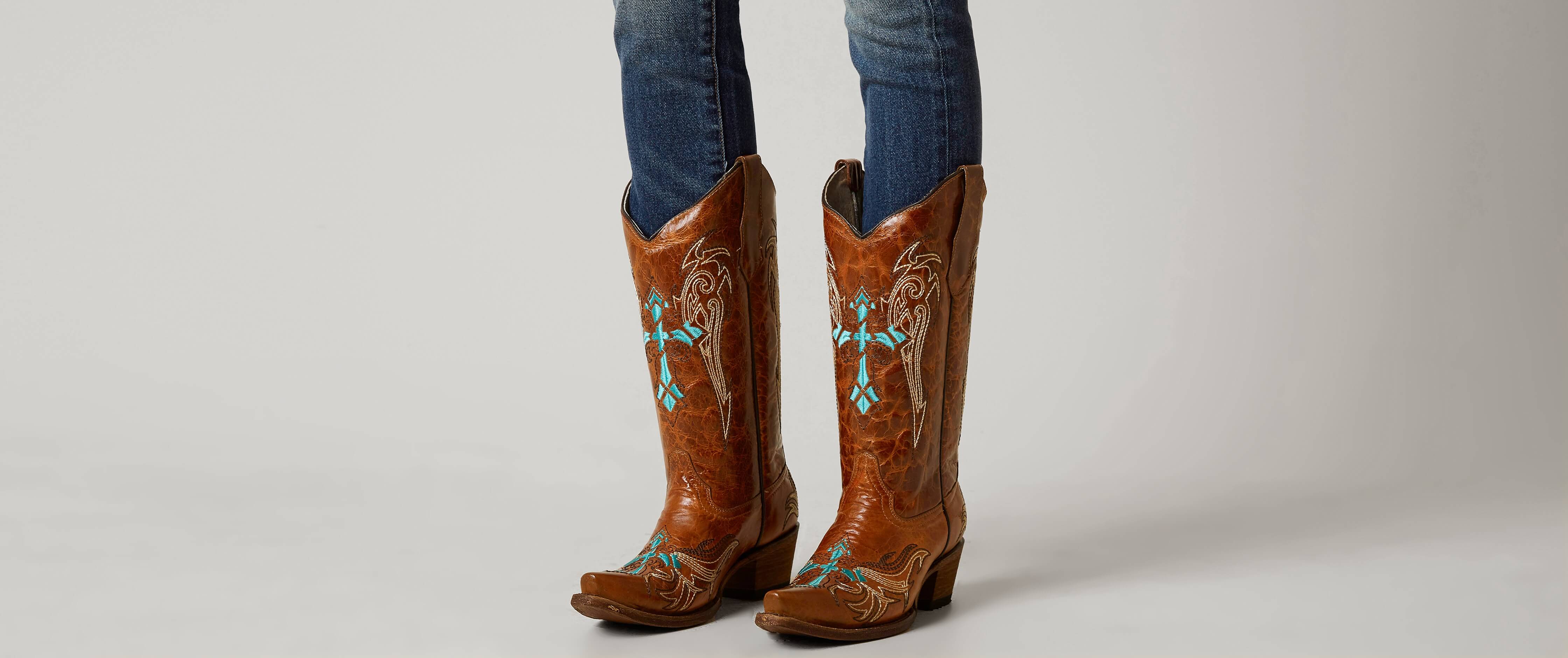 corral embroidered cowboy boot