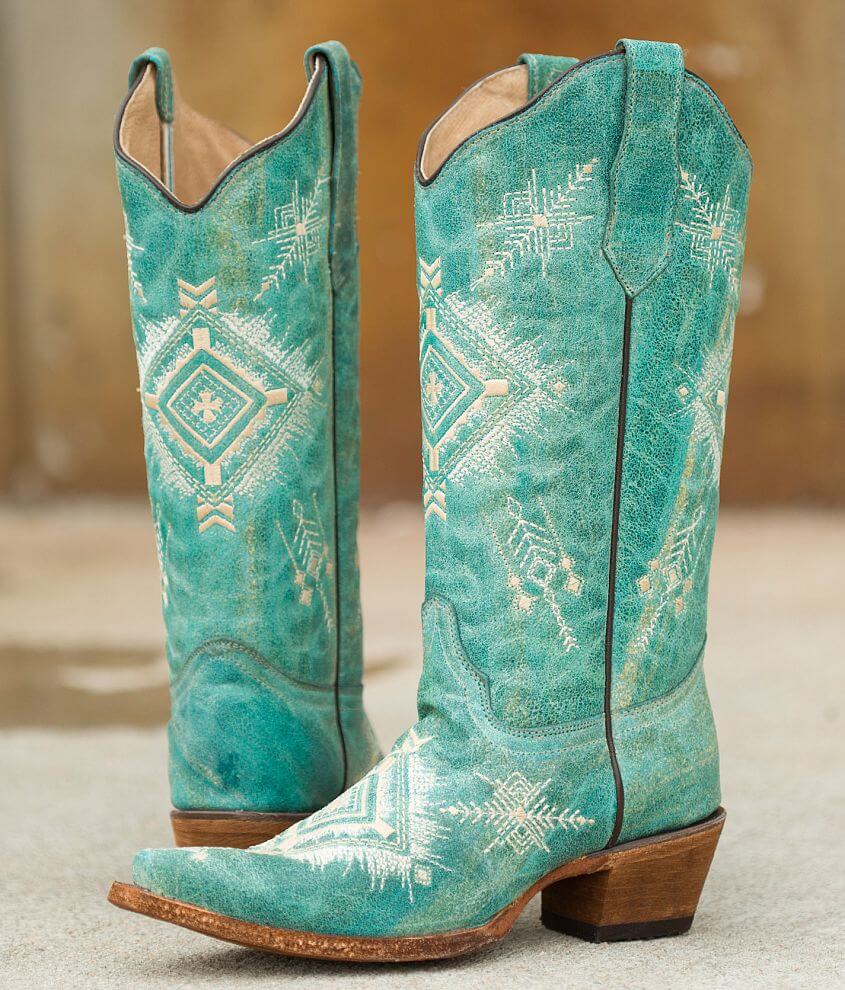 Circle G by Corral Embroidered Cowboy Boot front view
