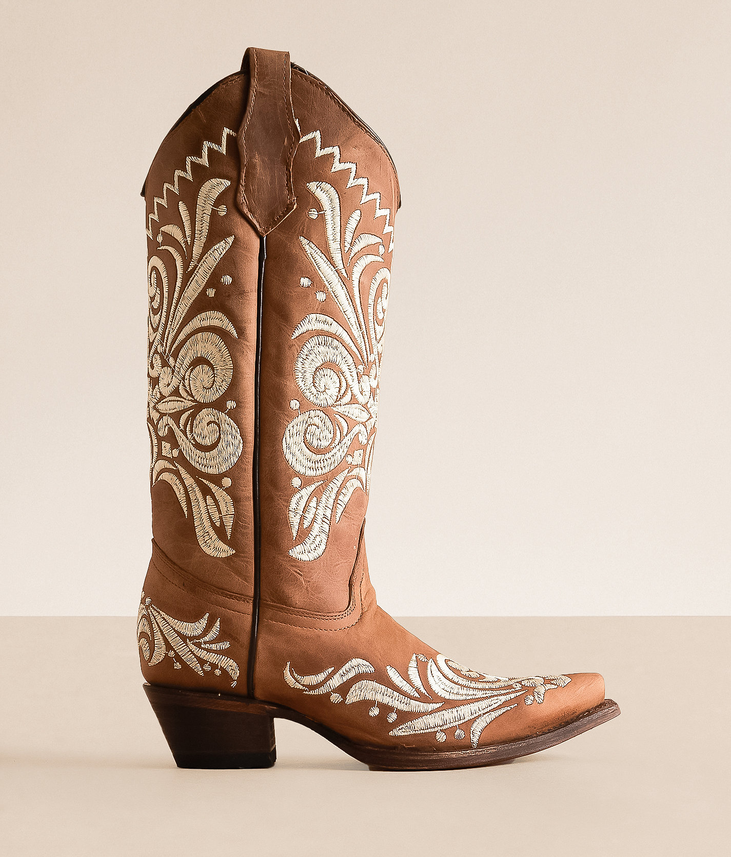 Bottes occidentales en broderie en cuir pour femmes Burundi