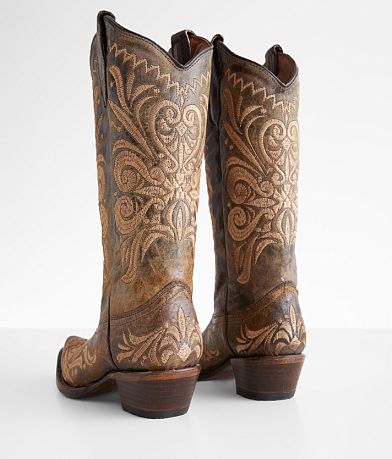 Circle G by Corral Distressed Leather Western Boot misc detail 2 view