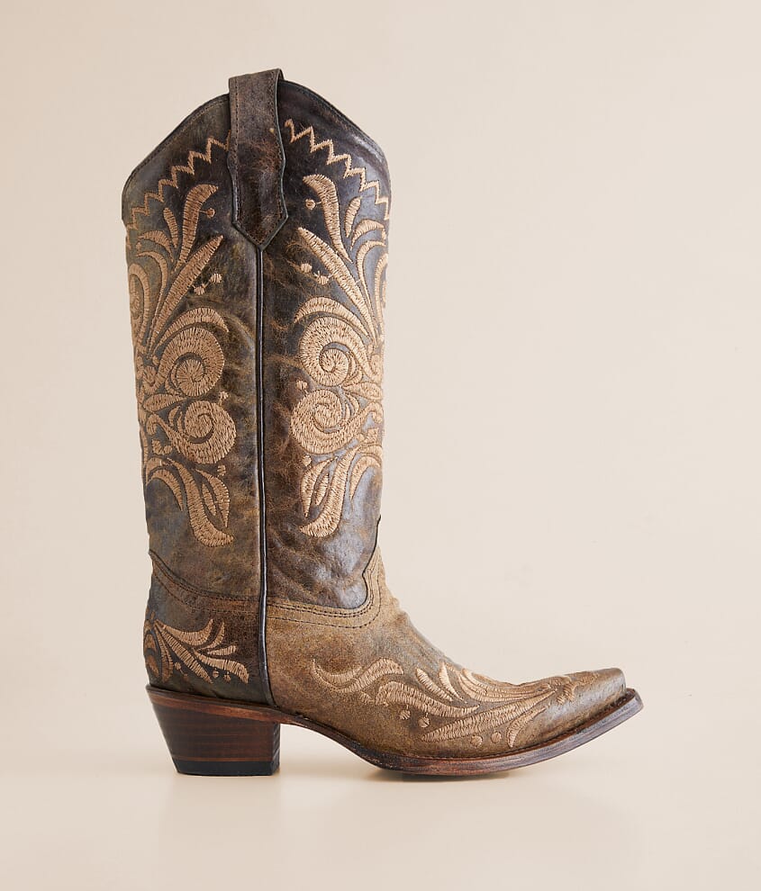 by Corral Distressed Leather Western Boot