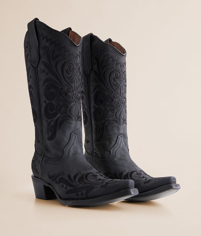 Filigree Leather Western Boot - thumbnail 2