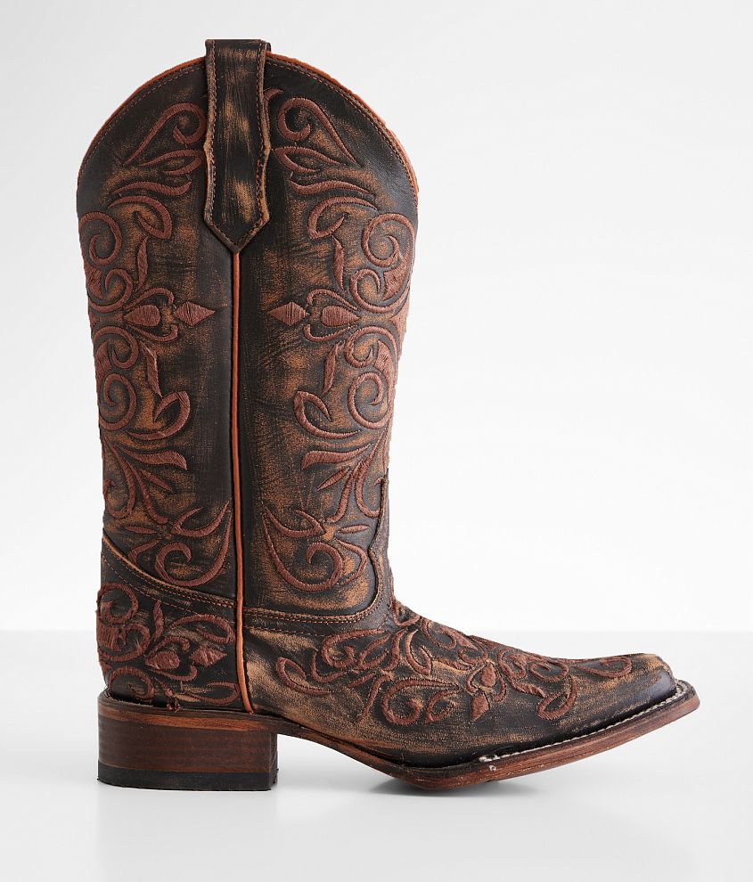 Circle G by Corral Western Leather Boot front view