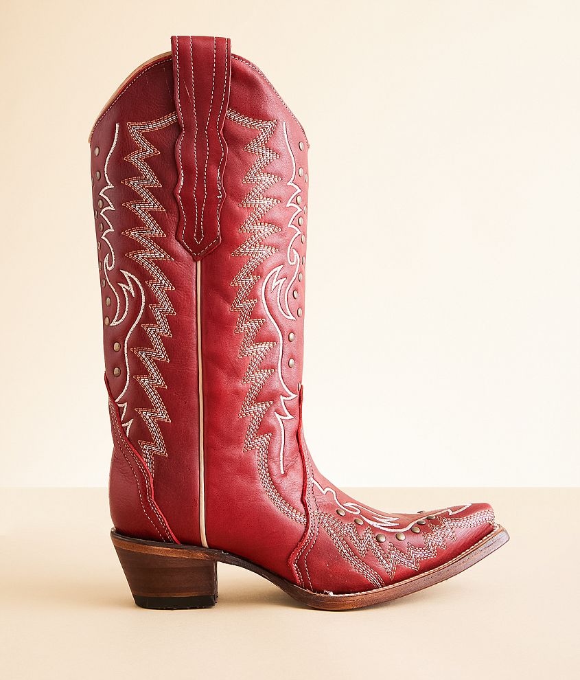 Circle G by Corral Studded Western Leather Boot