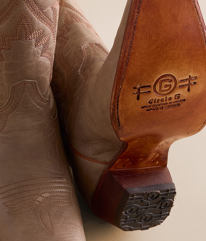 Western Leather Boot