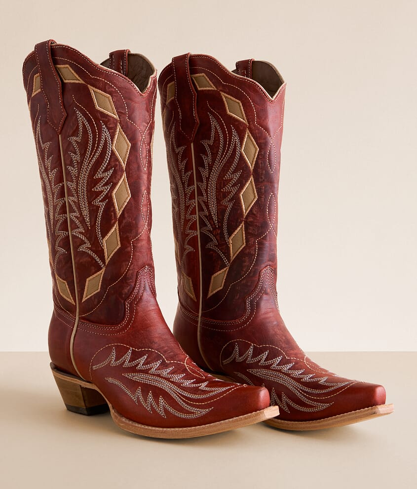 Western Leather Boot - thumbnail 2
