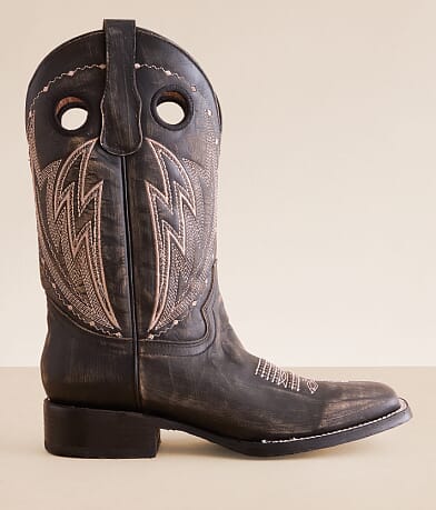 Circle G by Corral Distressed Leather Cowboy Boot front view