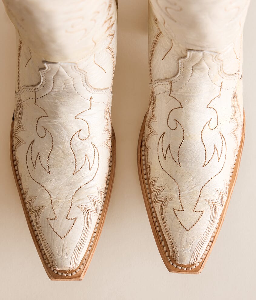 Zig Zag Western Leather Boot - thumbnail 4