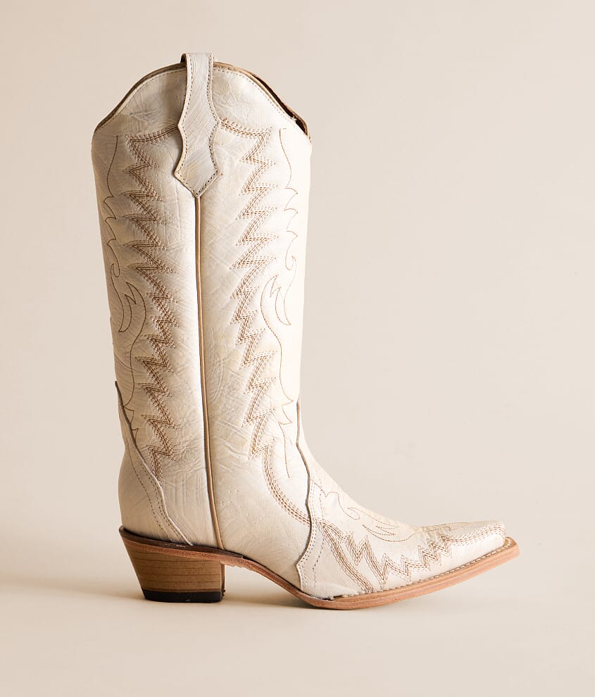 Zig Zag Western Leather Boot